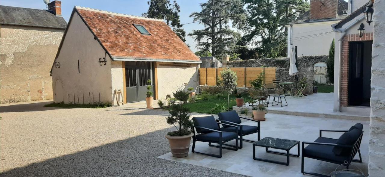 Le Clos Mace - Maison D'Hotes Proche Blois Chambord Сен-Дени-сюр-Луар Экстерьер фото