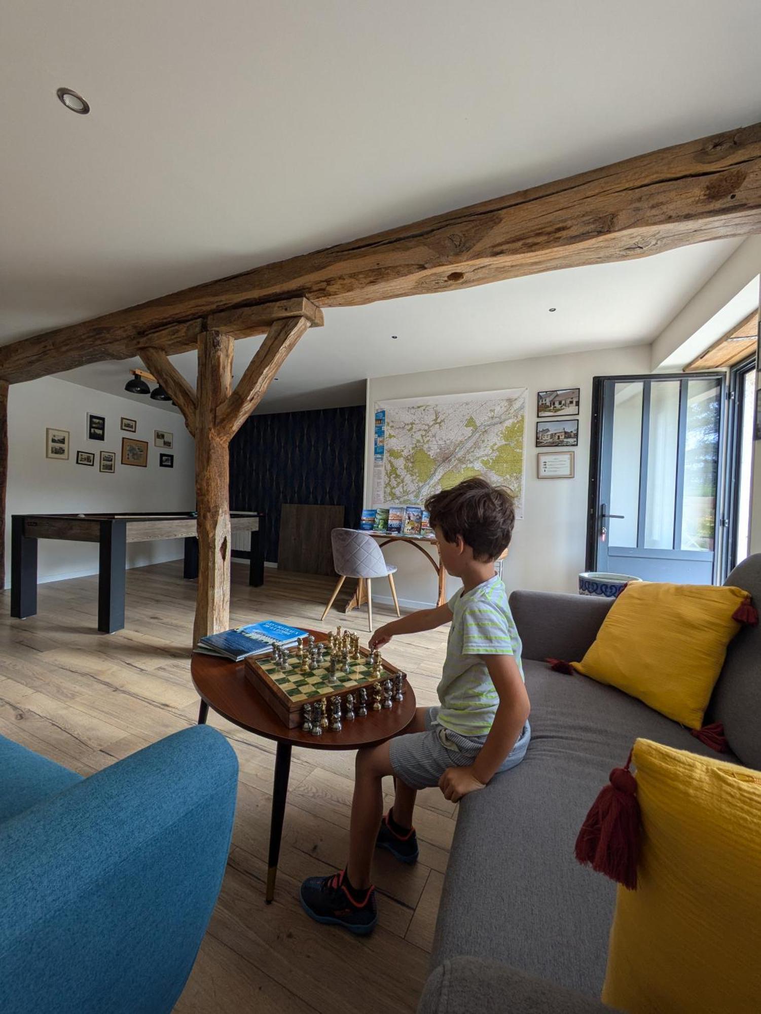 Le Clos Mace - Maison D'Hotes Proche Blois Chambord Сен-Дени-сюр-Луар Экстерьер фото